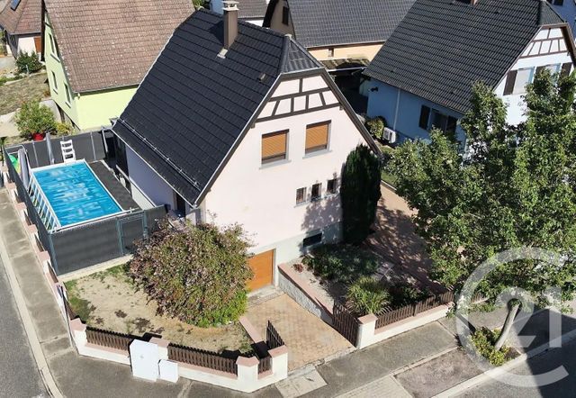maison à vendre - 4 pièces - 89.93 m2 - ERSTEIN - 67 - ALSACE - Century 21 Ckh Immobilier